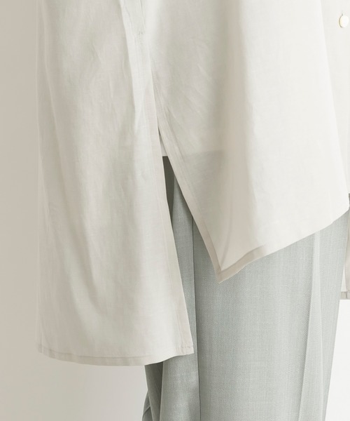 DouDou（ドゥドゥ）の「バックリボンブラウス（シャツ/ブラウス・レディース・オフホワイト/ミント/ピンク・FREE）」の12枚目の写真