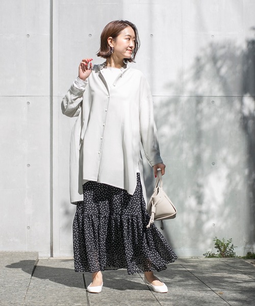 DouDou（ドゥドゥ）の「バックリボンブラウス（シャツ/ブラウス・レディース・オフホワイト/ミント/ピンク・FREE）」の13枚目の写真