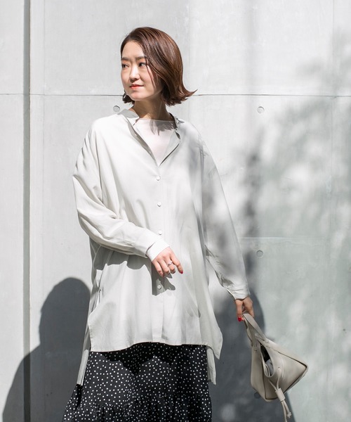 DouDou（ドゥドゥ）の「バックリボンブラウス（シャツ/ブラウス・レディース・オフホワイト/ミント/ピンク・FREE）」の15枚目の写真