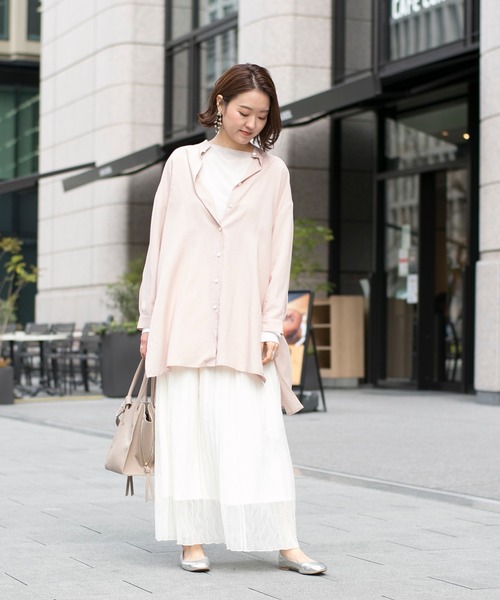 DouDou（ドゥドゥ）の「バックリボンブラウス（シャツ/ブラウス・レディース・オフホワイト/ミント/ピンク・FREE）」の20枚目の写真