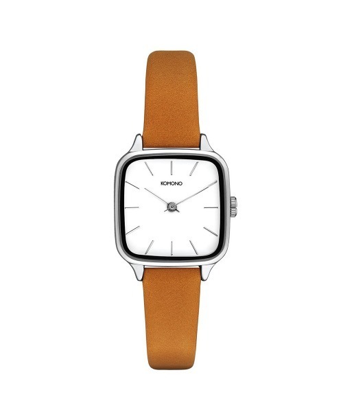 KOMONO.（コモノ）の「「KOMONO / コモノ」腕時計 ケイト KATE レザーベルト（アナログ腕時計・レディース・ブラウン/ライトブラウン/ピンクゴールド/ブラック×シルバー/ブラック×ゴールド/ゴールド×ブラウン・FREE）」の4枚目の写真