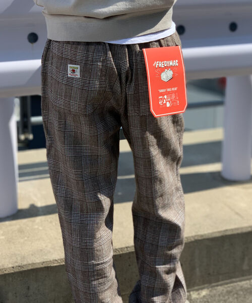 GLOSTER（グロスター）の「【WEB限定カラーあり】【SUNDAY TOOLS WEAR BY FREDYMAC シェフパンツ（その他パンツ・メンズ・ブルー系その他/ベージュ系その他/ブラウン系その他/ブラック系その他/オリーブ/グレイッシュブルー・L/M）」の2枚目の写真