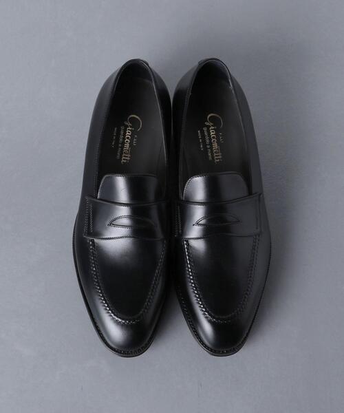 F.LLI GIACOMETTI（フラテッリジャコメッティ）の「＜F.LLI Giacometti（フラテッリ・ジャコメッティ）＞ LOAFER（ローファー・メンズ・ブラック・41h/41/42/40/40h/42h）」の2枚目の写真