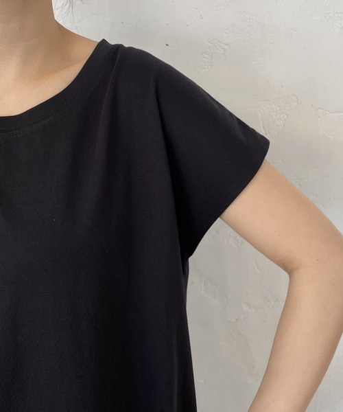 LOWRYS FARM（ローリーズファーム）の「アソートラウンドヘムTEE 887997（Tシャツ/カットソー・レディース・ブラック/アイボリー/ブラック系その他/オフホワイト・FREE）」の18枚目の写真