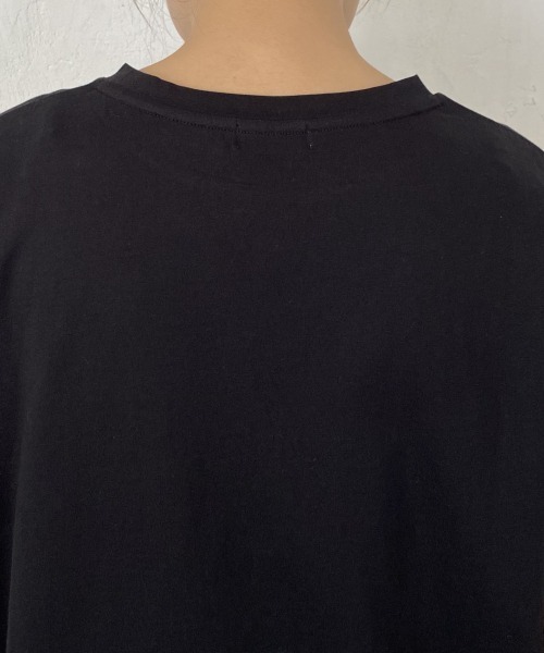 LOWRYS FARM（ローリーズファーム）の「アソートラウンドヘムTEE 887997（Tシャツ/カットソー・レディース・ブラック/アイボリー/ブラック系その他/オフホワイト・FREE）」の14枚目の写真