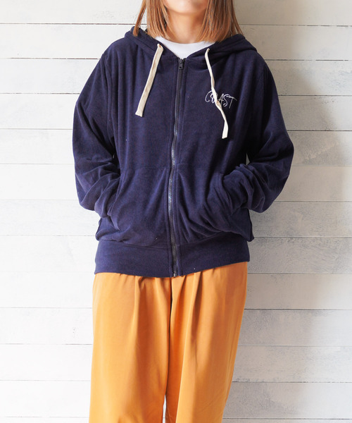 Bling Leads（ブリングリーズ）の「パイル　 プリントシップパーカー（パーカー・レディース・ネイビー/ブラック・MEDIUM/LARGE）」の18枚目の写真