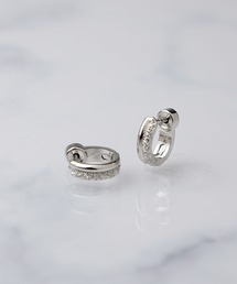 *petitcro*クロッシング ミニフープピアス