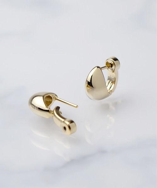 petitcro（プティクロ）の「＊petitcro＊クロッシング　ミニフープピアス（ピアス（両耳用）・レディース・その他6/その他7/その他8/その他1/その他2/その他3/その他4/その他5/その他10/その他9・ONE SIZE）」の12枚目の写真