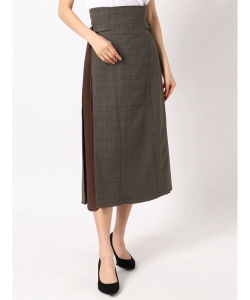 dazzlin（ダズリン）の「プリーツドッキングフレアスカート（スカート  