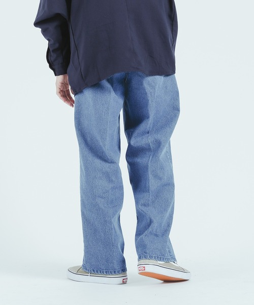 epnok(エプノック)の「センタープレスワイドデニム(その他パンツ・メンズ・ブラック/サックスブルー/インディゴブルー・MEDIUM/LARGE)」の21枚目の写真