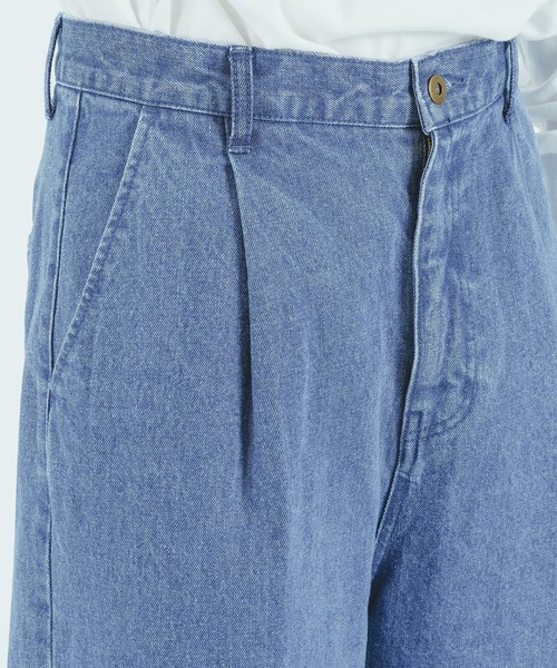 epnok(エプノック)の「センタープレスワイドデニム(その他パンツ・メンズ・ブラック/サックスブルー/インディゴブルー・MEDIUM/LARGE)」の10枚目の写真