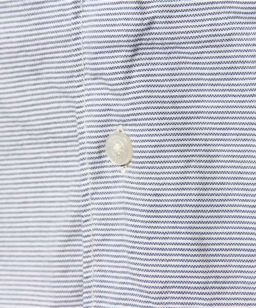 HYSTERIC GLAMOUR（ヒステリックグラマー）の「FLOWERS pt 長袖レギュラーSH（シャツ/ブラウス・メンズ・ホワイト/ブルー系その他/ネイビー・LARGE/SMALL/MEDIUM）」の4枚目の写真