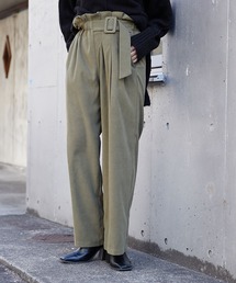 BARAK | サイドタックワイドパンツ(その他パンツ)