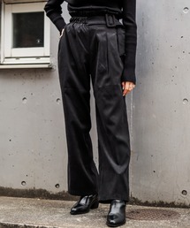 BARAK | サイドタックワイドパンツ(その他パンツ)