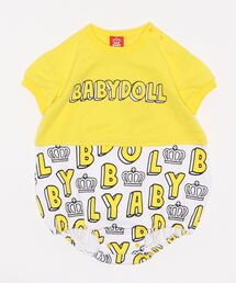 BABYDOLL（ベビードール）の「立体ロゴロンパース 4833B（ロンパース・キッズ）」