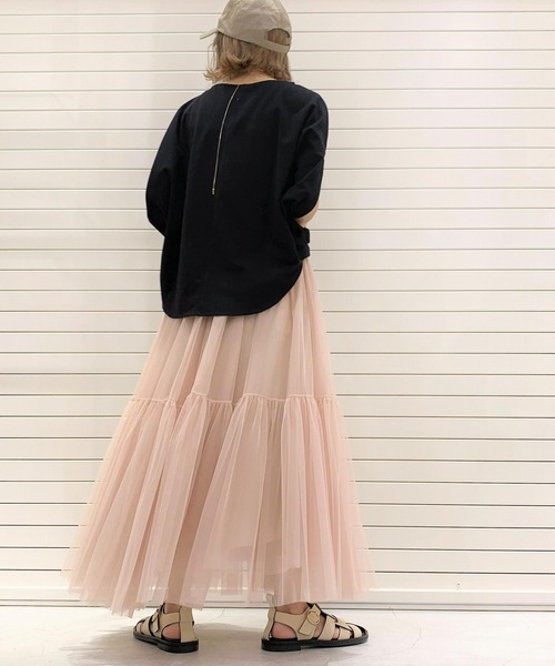 Q（キュー）の「アムンゼン変形Tシャツ（Tシャツ/カットソー・レディース・ホワイト/オリーブ/ブラック・MEDIUM）」の9枚目の写真