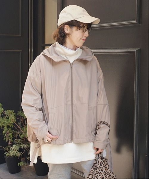 ジャーナルスタンダードラックス pツイルフードブルゾン journal