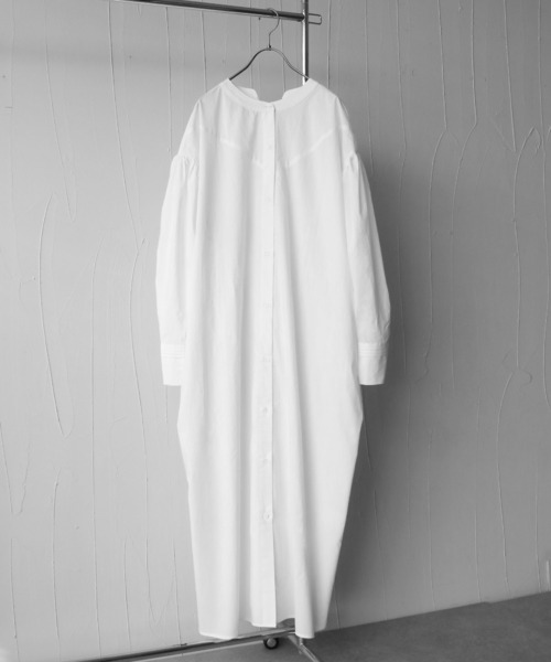 Chillfar（チルファー）の「2wayレースアップシャツワンピース（シャツ 