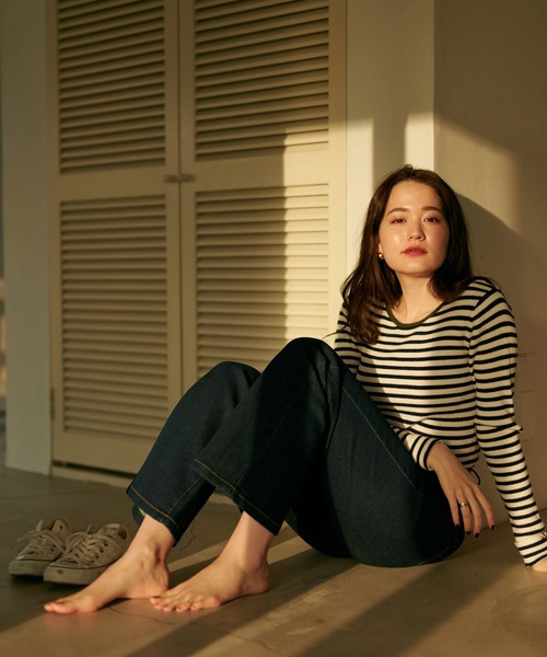 TINA：JOJUN（ティーナジョジュン）の「ボーダーニット TINA：JOJUN