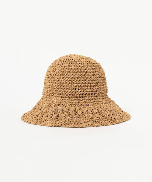 Ray BEAMS（レイビームス）の「Ray BEAMS / チューリップ ハット（ハット・レディース・ナチュラル/オレンジ・ONE SIZE）」の6枚目の写真