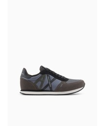 ARMANI EXCHANGE | 【A|X アルマーニ エクスチェンジ】AXロゴ　レースアップスニーカー（EC限定カラー含）(スニーカー)