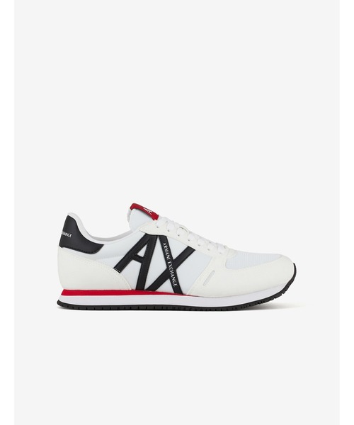 ARMANI EXCHANGE（アルマーニエクスチェンジ）の「【A|X アルマーニ エクスチェンジ】AXロゴ　レースアップスニーカー（スニーカー・メンズ・グレー/マルチ/ブラック/ホワイト/ブラック系その他/ブラック系その他2/ホワイト系その他2/ネイビー/ホワイト系その他/レッド/ホワイト系その他3/ブラック系その他3/グレー系その他/ブラウン/ダークブルー/ブラック系その他5/ブラック系その他4/ネイビー系/セージグリーン/カーキ/ホワイト×ネイビー/ダークグリーン/ライトグレー・6/9/7/8/10/8.5/6.5/7.5/9.5/5.5/5）」の5枚目の写真