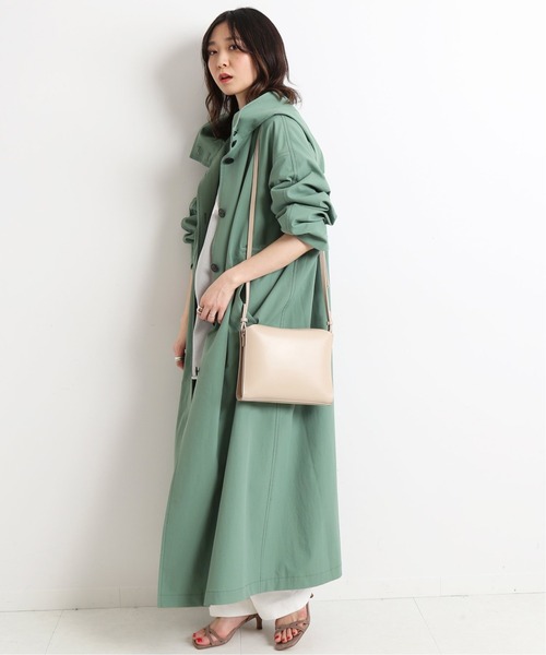 SLOBE IENA（スローブイエナ）の「【YAHKI /ヤーキ】スクエアショルダーバッグ◆（ショルダーバッグ・レディース・ベージュ・FREE）」の6枚目の写真