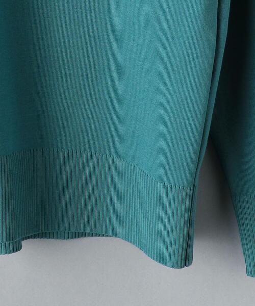 WORK TRIP OUTFITS GREEN LABEL RELAXING(ワークトリップアウトフィッツグリーンレーベル リラクシング)の「O店< 機能 / 手洗い可・抗菌 > WTO ガスCO ニットライク クルーネック カットソー(Tシャツ/カットソー・メンズ・ブラック/ベージュ/ターコイズブルー・SMALL/MEDIUM/LARGE/X-LARGE)」の15枚目の写真