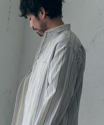URBAN RESEARCH DOORS | White Label　マルチストライプ レギュラーカラーシャツ(シャツ/ブラウス)