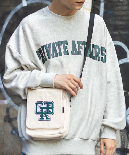 WEGO（ウィゴー）の「WEGO/キャンバスフラップミニショルダーバッグ（ショルダーバッグ・メンズ・ブラック/ブラウン/インディゴブルー/キナリ/その他2/その他1・FREE）」の6枚目の写真