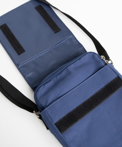 WEGO（ウィゴー）の「WEGO/キャンバスフラップミニショルダーバッグ（ショルダーバッグ・メンズ・ブラック/ブラウン/インディゴブルー/キナリ/その他2/その他1・FREE）」の16枚目の写真