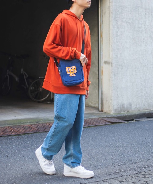 WEGO（ウィゴー）の「WEGO/キャンバスフラップミニショルダーバッグ（ショルダーバッグ・メンズ・ブラック/ブラウン/インディゴブルー/キナリ/その他2/その他1・FREE）」の8枚目の写真