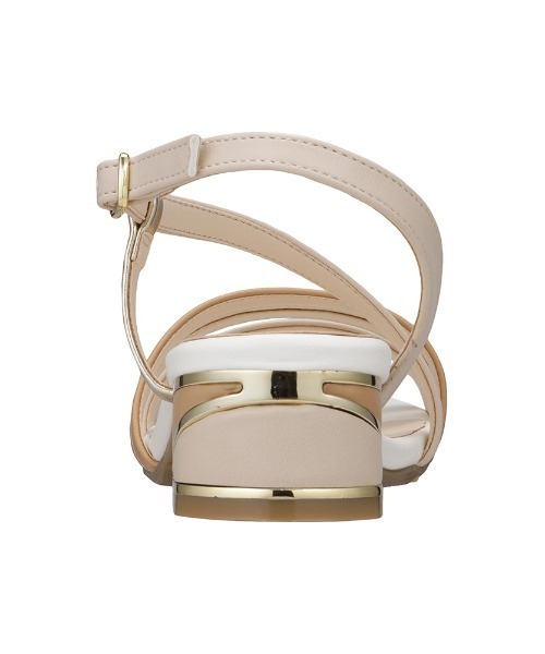 SAVOY（サボイ）の「【SAVOY】<2021SS>スクエアトゥストラップサンダル（サンダル・レディース・ベージュ/アイボリー/ネイビー・S/M/LL/L）」の8枚目の写真