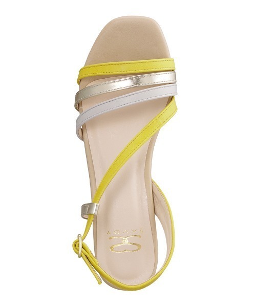 SAVOY（サボイ）の「【SAVOY】<2021SS>スクエアトゥストラップサンダル（サンダル・レディース・ベージュ/アイボリー/ネイビー・S/M/LL/L）」の13枚目の写真