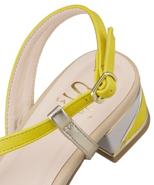 SAVOY（サボイ）の「【SAVOY】<2021SS>スクエアトゥストラップサンダル（サンダル・レディース・ベージュ/アイボリー/ネイビー・S/M/LL/L）」の15枚目の写真