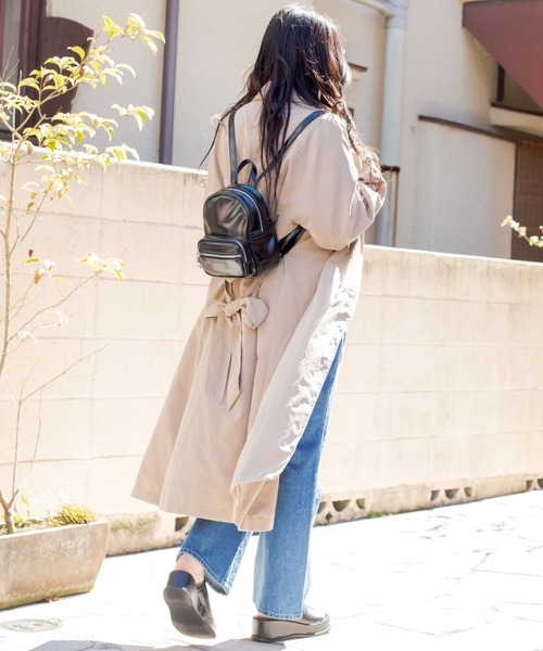 WEGO（ウィゴー）の「WEGO/ミニマムミニリュック（バックパック/リュック・レディース・ブラック/ブラック系その他・FREE）」の8枚目の写真