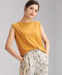 green label relaxing | SC STD スソスリット ノースリーブ Tシャツ(Tシャツ/カットソー)