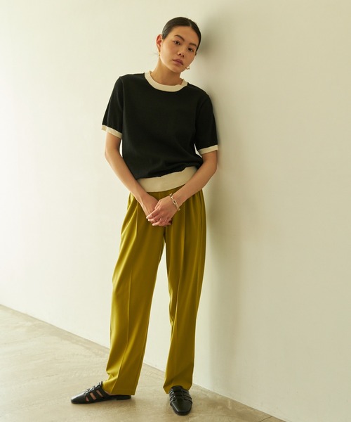 VACANCY（ヴァカンシー）の「メッシュフラットサンダル（サンダル・レディース・ブラック/アイボリー・S/M/L）」の7枚目の写真