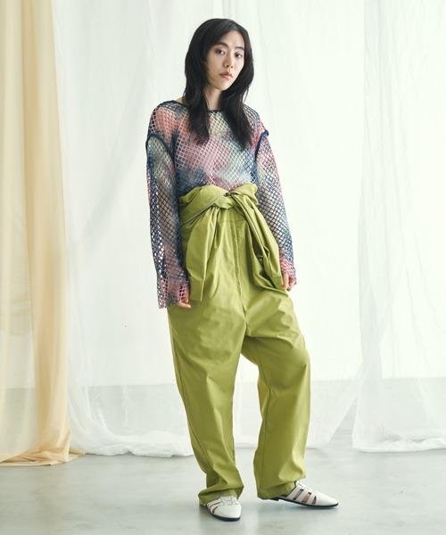 VACANCY（ヴァカンシー）の「メッシュフラットサンダル（サンダル・レディース・ブラック/アイボリー・S/M/L）」の16枚目の写真