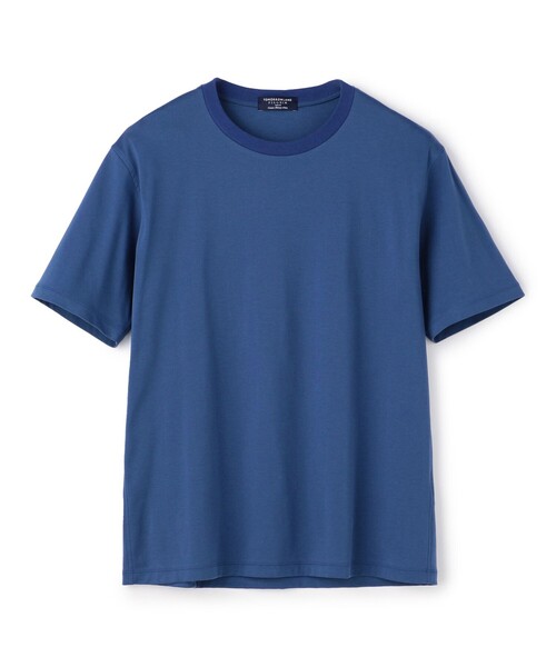 TOMORROWLAND (トゥモローランド)の「40ゲージコットンジャージー ショートスリーブクルーネックカットソー(Tシャツ/カットソー・メンズ・ホワイト/ブラック/ダークブルー/ライトブルー/シャーベット/レッド・L/M/S/XS)」の4枚目の写真