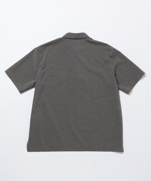 ADAM ET ROPE'(アダムエロペ)の「【Quickdry】接触冷感ソリッドポロシャツ/吸水速乾/伸縮性/イージーケア(ポロシャツ・メンズ・ブラック/グレー系その他・S/M/L)」の6枚目の写真