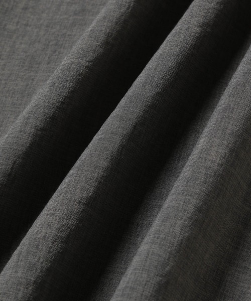 ADAM ET ROPE'(アダムエロペ)の「【Quickdry】接触冷感ソリッドポロシャツ/吸水速乾/伸縮性/イージーケア(ポロシャツ・メンズ・ブラック/グレー系その他・S/M/L)」の7枚目の写真