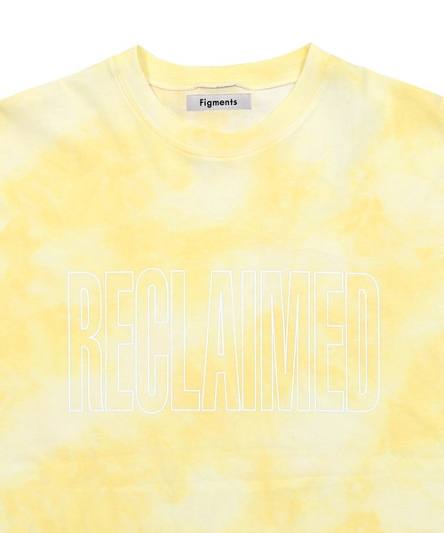 Figments（フィグメンツ）の「タイダイロゴTシャツ（Tシャツ/カットソー・レディース・パープル/イエロー/ブラック・FREE）」の10枚目の写真