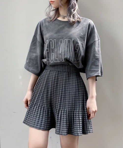 Figments（フィグメンツ）の「タイダイロゴTシャツ（Tシャツ/カットソー・レディース・パープル/イエロー/ブラック・FREE）」の6枚目の写真