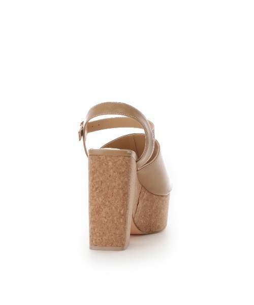 REDYAZEL（レディアゼル）の「スクエアトゥ合皮コルクソールサンダル（サンダル・レディース・ベージュ/ブラウン/ブラック・SMALL/MEDIUM/LARGE）」の7枚目の写真