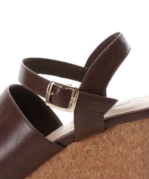 REDYAZEL（レディアゼル）の「スクエアトゥ合皮コルクソールサンダル（サンダル・レディース・ベージュ/ブラウン/ブラック・SMALL/MEDIUM/LARGE）」の20枚目の写真