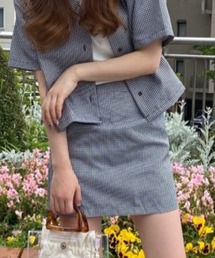 WEGO | WEGO/リネンライクミニスカート(スカート)