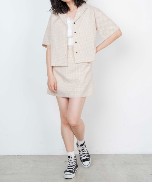 WEGO(ウィゴー)の「WEGO/リネンライクミニスカート(スカート・レディース・ベージュ系その他3/ホワイト系その他2/ブラック系その他2/ベージュ系その他・SMALL/MEDIUM)」の17枚目の写真