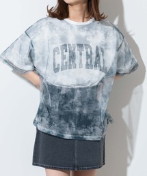 WEGO | WEGO/タイダイチュールカレッジロゴTシャツ(Tシャツ/カットソー)