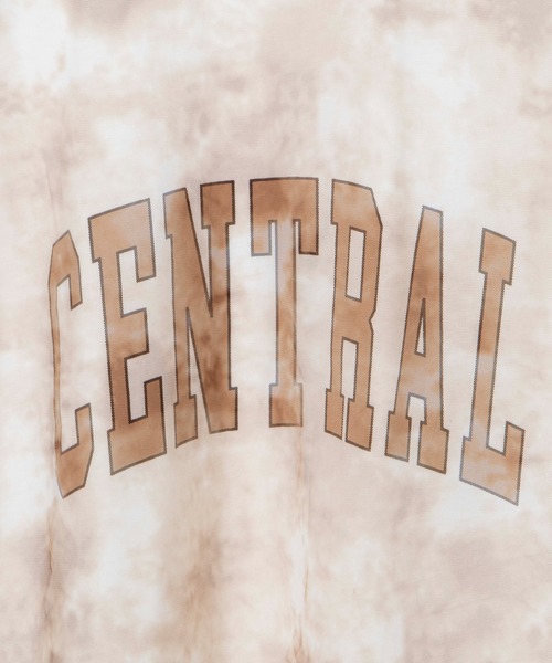 WEGO（ウィゴー）の「WEGO/タイダイチュールカレッジロゴTシャツ（Tシャツ/カットソー・レディース・ブルー/ブラウン・FREE）」の8枚目の写真